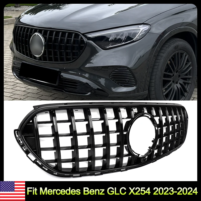 Replace For Mercedes Benz GLC Class X254 Base Model 2023 2024 GTR Style Front Bumper Grille Racing Centre Grill Black
Replace For Mercedes Benz GLC Class X254 Base Model 2023 2024 GTR Style Front Bumper Grille Racing Centre Grill Black
