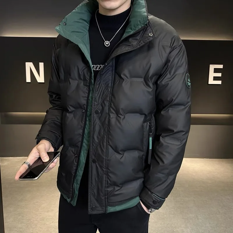 Thick Down Jacket For Men Winter 2024 New Casual Stand Up Collar White Duck Down Warm Outdoor Youth Jacket Coat Leisure Clothing
Thick Down Jacket For Men Winter 2024 New Casual Stand Up Collar White Duck Down Warm Outdoor Youth Jacket Coat Leisure Clothing