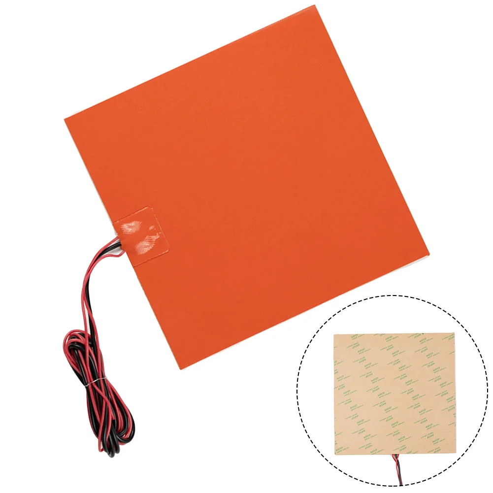 200mm X 200mm 400W 100K Silicone Heater Mat Pad For Printer Heated Bed Heating Heating High Performance Heating Pad Tool
200mm X 200mm 400W 100K Silicone Heater Mat Pad For Printer Heated Bed Heating Heating High Performance Heating Pad Tool