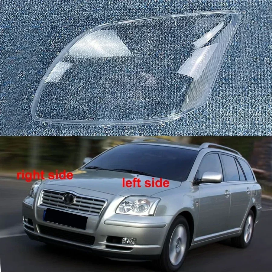 Для Toyota Avensis 2003 2004 2005, крышка фары, прозрачный корпус фары, линза лампы, замена оригинального абажура из плексигласа
Для Toyota Avensis 2003 2004 2005, крышка фары, прозрачный корпус фары, линза лампы, замена оригинального абажура из плексигласа