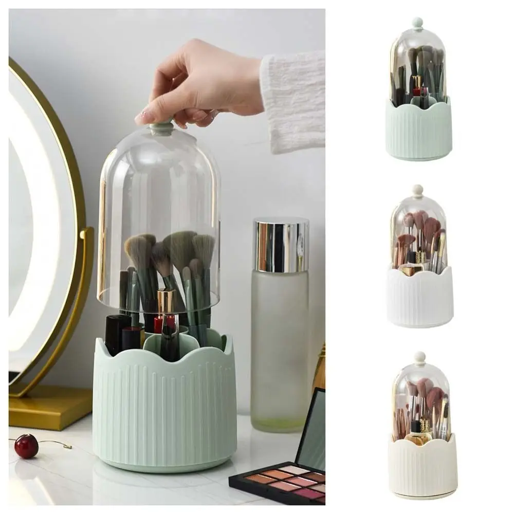 Поворотная коробка для кистей для макияжа с крышкой, пыленепроницаемый держатель для косметики большой емкости, съемная коробка для хранения трубок
Поворотная коробка для кистей для макияжа с крышкой, пыленепроницаемый держатель для косметики большой емкости, съемная коробка для хранения трубок