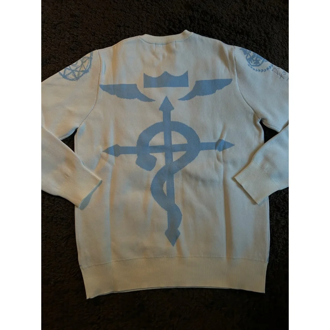 American Y2k Hip Hop Streetwear Knitted Sweater Women Men Gothic Cartoon Print Pullover Oversized O Neck Harajuku Fall Winter
American Y2k Hip Hop Streetwear Knitted Sweater Women Men Gothic Cartoon Print Pullover Oversized O Neck Harajuku Fall Winter