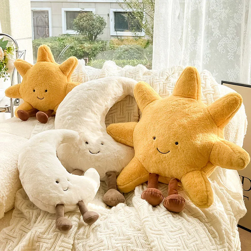 Sun Moon Plush Doll Pillow Soft Cute Cure Companion Sleep Trend Doll Cushion Room Decoration Birthday Gifts Festival Gifts Toys
Sun Moon Plush Doll Pillow Soft Cute Cure Companion Sleep Trend Doll Cushion Room Decoration Birthday Gifts Festival Gifts Toys