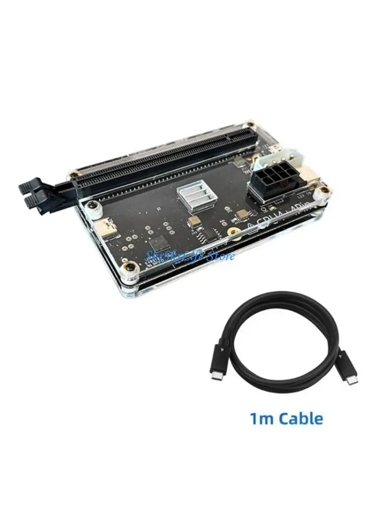 E65E Thunderbolt-compatible Notebook to GPU Dock with Thunderbolt3/4-compatible Cable
E65E Thunderbolt-compatible Notebook to GPU Dock with Thunderbolt3/4-compatible Cable