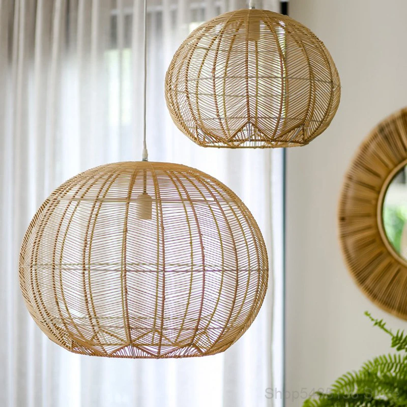 New Chinese Style Rattan Lamp Bamboo Pendant Lights Japanese Kitchen Hand-woven Hanging Lamp Living Room Restaurant Home Decor
New Chinese Style Rattan Lamp Bamboo Pendant Lights Japanese Kitchen Hand-woven Hanging Lamp Living Room Restaurant Home Decor
