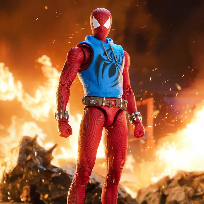 ZD Marvel Scarlet Spider-Man Articulated Action Figure with Multiple Accessories Collectible Model Ornament Perfect Gift for Boy
ZD Marvel Scarlet Spider-Man Articulated Action Figure with Multiple Accessories Collectible Model Ornament Perfect Gift for Boy