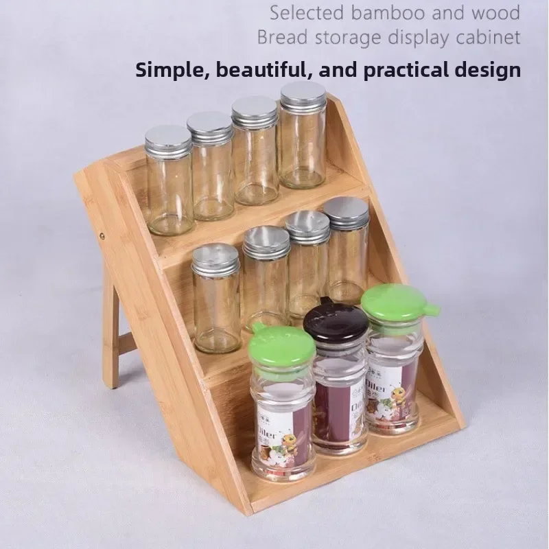 Factory New Bamboo Kitchen Countertop Storage Rack Seasoning Rack Wooden Spice Rack Multi-layer Shelf
Factory New Bamboo Kitchen Countertop Storage Rack Seasoning Rack Wooden Spice Rack Multi-layer Shelf