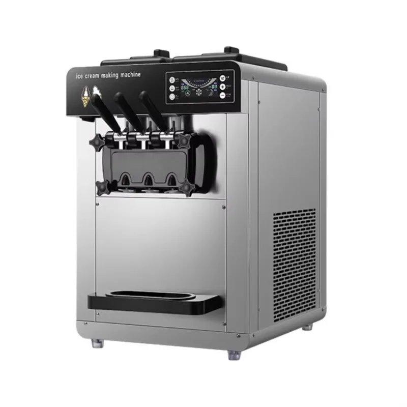 Leading Technology Commercial Ice Cream Machine 3 Flavors Table Type Desktop Ice Cream Machine
Leading Technology Commercial Ice Cream Machine 3 Flavors Table Type Desktop Ice Cream Machine