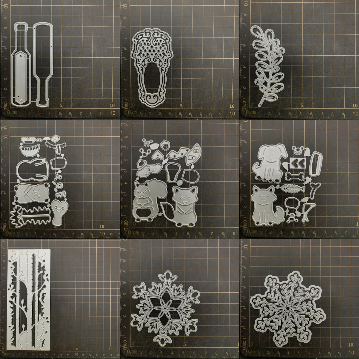 9 kinds Snowflake Shoes fox Metal Cutting Dies Stencils For DIY Scrapbooking Decorative Embossing Handcraft Die CutsTemplate
9 kinds Snowflake Shoes fox Metal Cutting Dies Stencils For DIY Scrapbooking Decorative Embossing Handcraft Die CutsTemplate