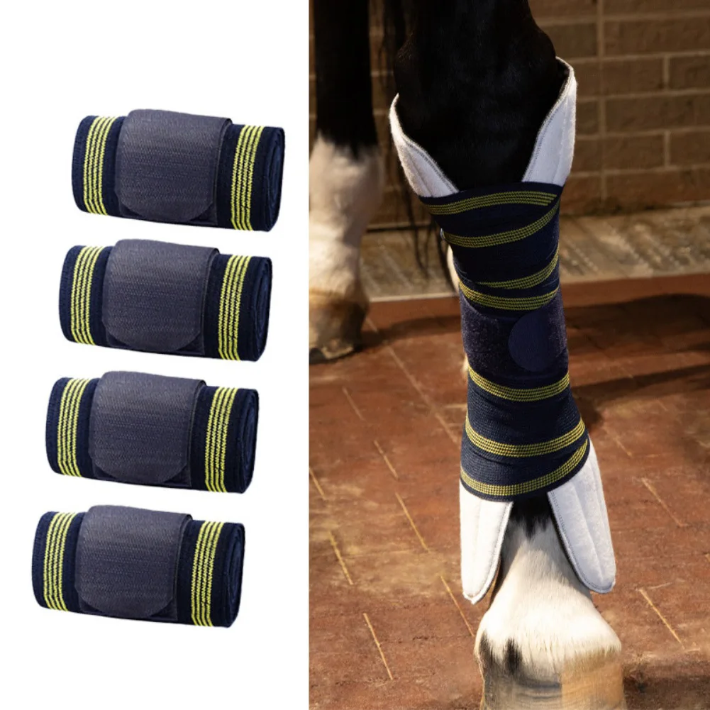 4pcs Horse Leg Bandage Wraps for Training with Adjustable Length 180x10 cm 70.9x3.9 in Tendon Stability and Recovery Aid
4pcs Horse Leg Bandage Wraps for Training with Adjustable Length 180x10 cm 70.9x3.9 in Tendon Stability and Recovery Aid