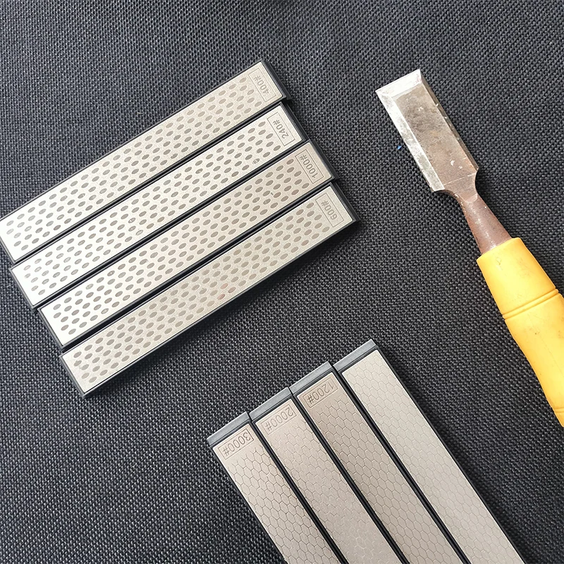 240-2000 Grit Diamond Sharpening Stone Bar Knife Sharpener Whetstone Replacement Grinding Tool
240-2000 Grit Diamond Sharpening Stone Bar Knife Sharpener Whetstone Replacement Grinding Tool