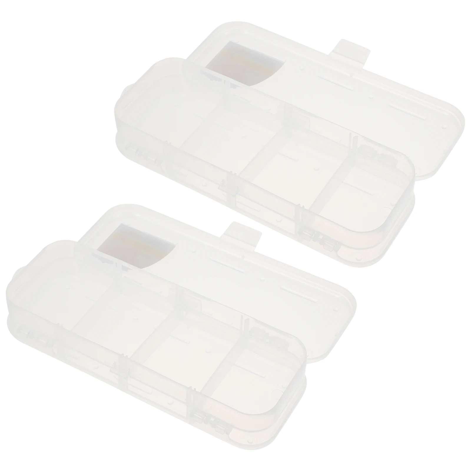 2 PCS Pencil Case Stationery Box Clear Holder Plastic Transparent with Lid Multi-layer Storage
2 PCS Pencil Case Stationery Box Clear Holder Plastic Transparent with Lid Multi-layer Storage