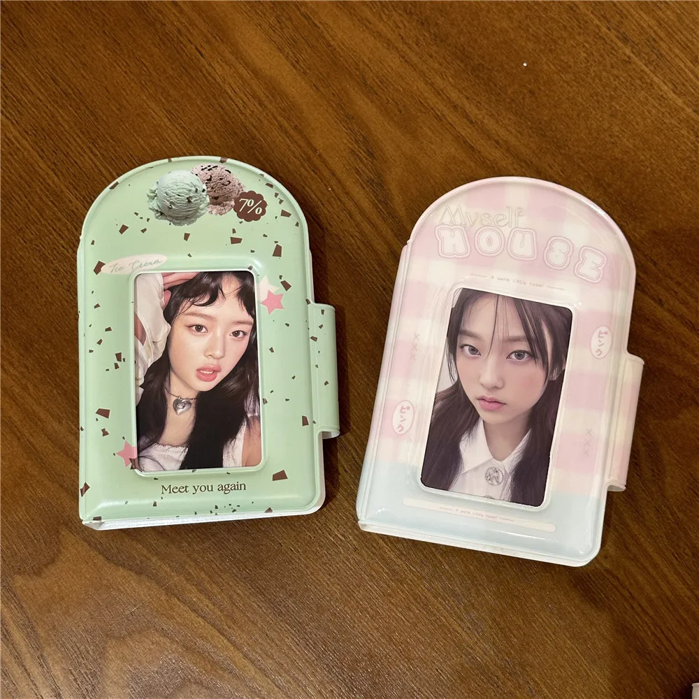 3 Inch Mini Kpop Album 32 Pockets Cartoon Photocard Holder Creative Idol Photo Album Small Card Booklet Collectible Card Storage
3 Inch Mini Kpop Album 32 Pockets Cartoon Photocard Holder Creative Idol Photo Album Small Card Booklet Collectible Card Storage