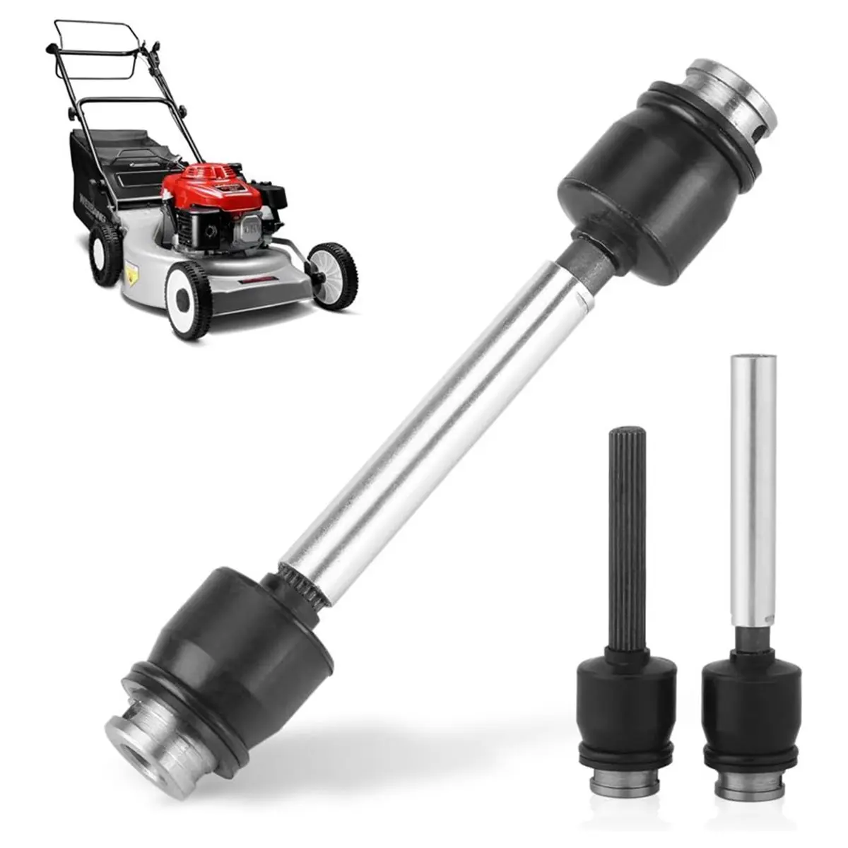 A64Z! Drive Shaft Assembly, Self Propelled Mower Drive Shaft Part Grass Cutter Accessory for Honda GXV160/216 Lawnmower
A64Z! Drive Shaft Assembly, Self Propelled Mower Drive Shaft Part Grass Cutter Accessory for Honda GXV160/216 Lawnmower