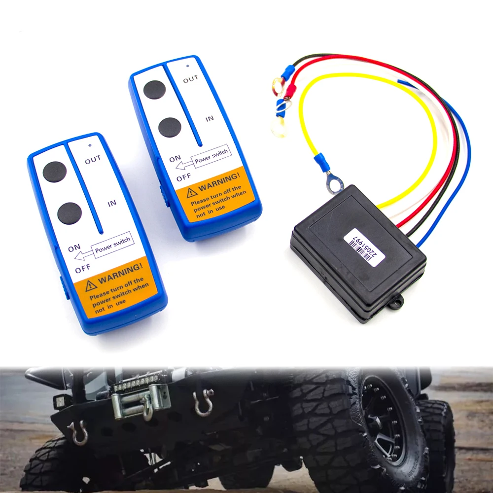 12V 24V 2.4G 50M Digital Electric Wireless Winches Remote Control Controller Recovery For Jeep ATV SUV Vehicle Trailer Universal
12V 24V 2.4G 50M Digital Electric Wireless Winches Remote Control Controller Recovery For Jeep ATV SUV Vehicle Trailer Universal