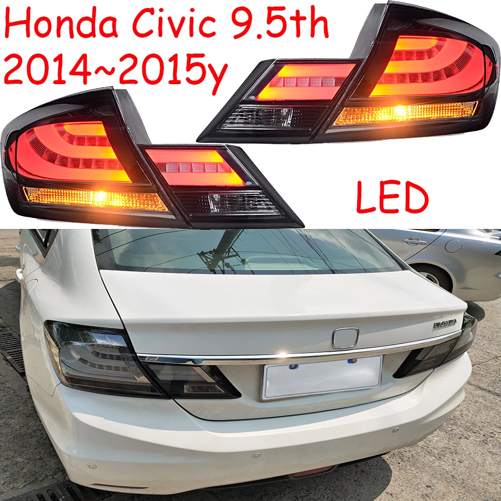 Car Tail light For honda Civic Taillight 9.5th 2014~2015y LED DRL car daytime Running lights Civic Fog light Rear parking lights
Car Tail light For honda Civic Taillight 9.5th 2014~2015y LED DRL car daytime Running lights Civic Fog light Rear parking lights