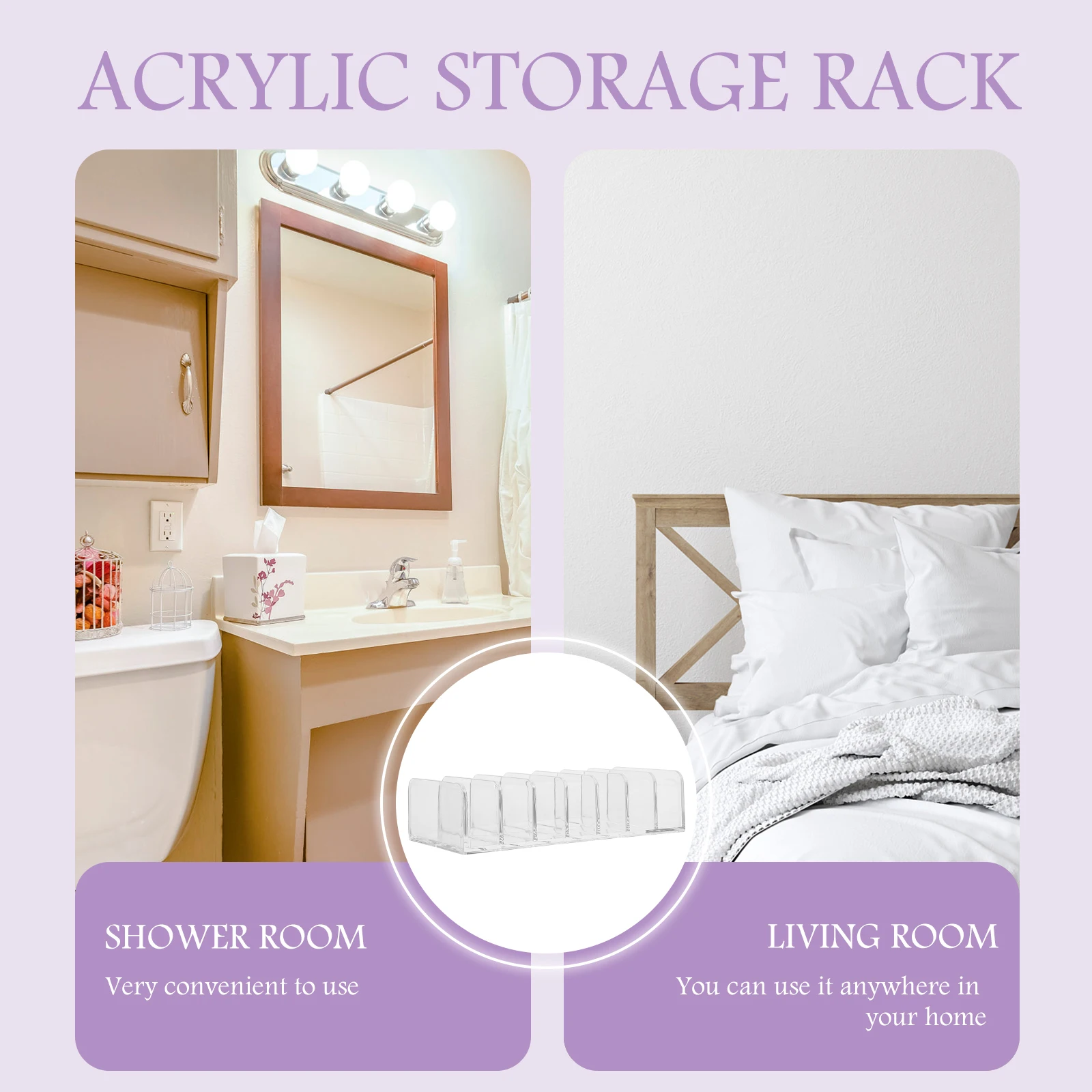 1pc Eye Shadow Storage Rack Multi-Grid Organizing Holder For Dressing Table Makeup Display Box Home Store Use
1pc Eye Shadow Storage Rack Multi-Grid Organizing Holder For Dressing Table Makeup Display Box Home Store Use