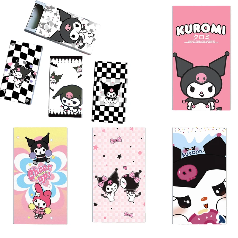 106 мм Sanrios Kawaii милый Kuromi Slider тонкий толстый сигаретный чехол Тибетский дымовой артефакт набор портативный сигаретный чехол
106 мм Sanrios Kawaii милый Kuromi Slider тонкий толстый сигаретный чехол Тибетский дымовой артефакт набор портативный сигаретный чехол