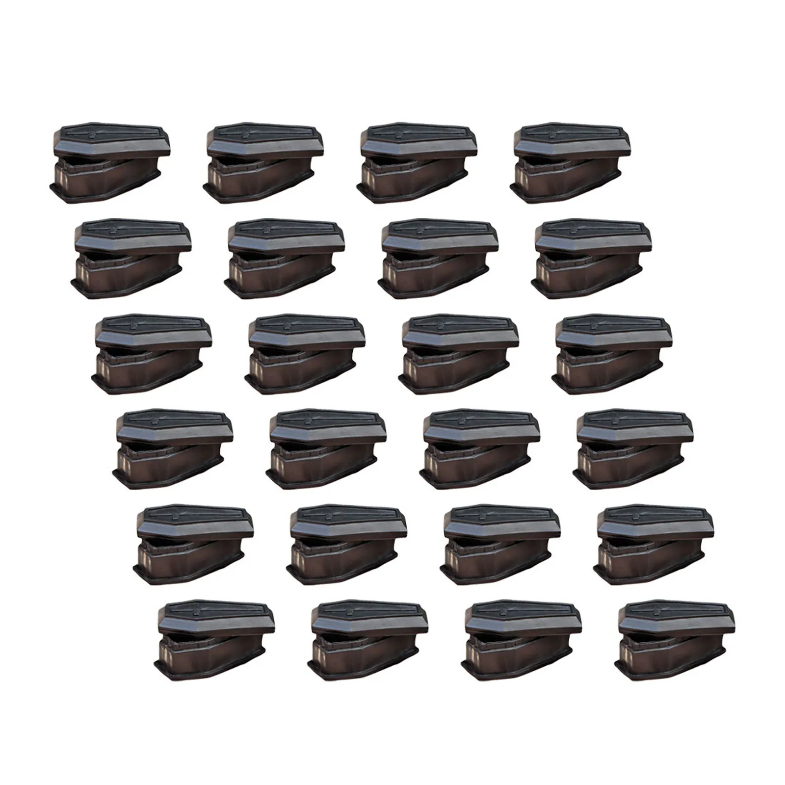 24Pcs Coffin Treat Box with Lid Lightweight Compact Miniature Coffin for Halloween Festival Party Photo Prop Scary Eerie
24Pcs Coffin Treat Box with Lid Lightweight Compact Miniature Coffin for Halloween Festival Party Photo Prop Scary Eerie