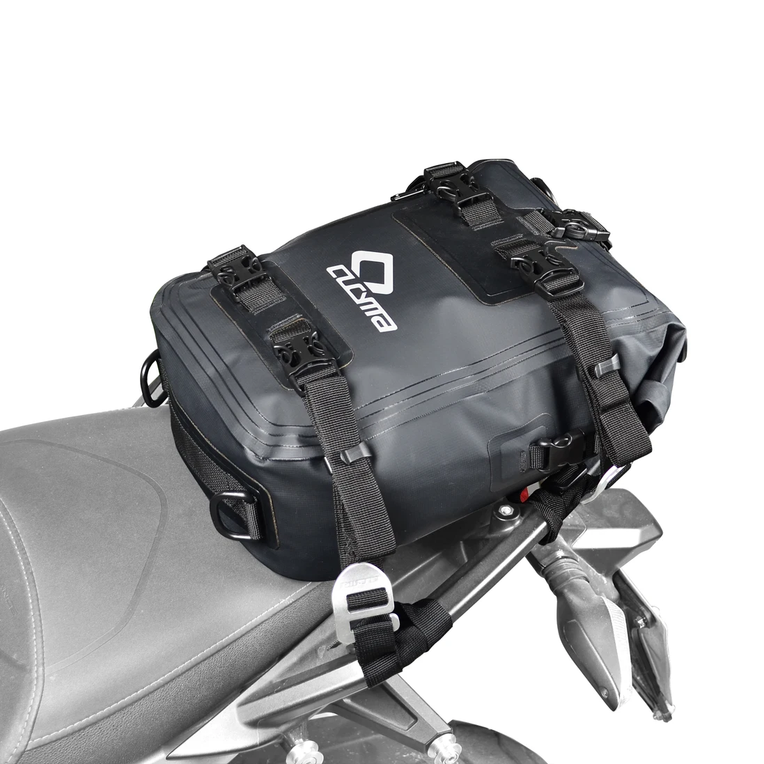CUCYMA CB-880122 Waterproof Motorcycle Tail Bag - Motorcycle Back Seat Bag with Roll Top
CUCYMA CB-880122 Waterproof Motorcycle Tail Bag - Motorcycle Back Seat Bag with Roll Top