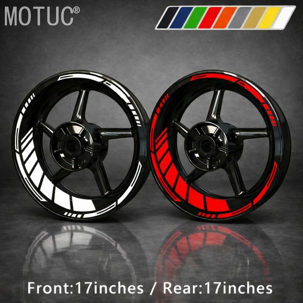 16PCS/1Set 17 Inch Motorcycle Wheel Hub Rim Stickers Waterproof Decal Universal for Yamaha Honda Kawasaki Suzuki BMW KTM Triumph
16PCS/1Set 17 Inch Motorcycle Wheel Hub Rim Stickers Waterproof Decal Universal for Yamaha Honda Kawasaki Suzuki BMW KTM Triumph