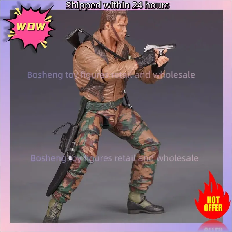 NECA Predator 30th Anniversary Jungle Encounter Dutch Extraction Dutch Patrol Dutch Disguise Ko Action Figures Toys Gifts
NECA Predator 30th Anniversary Jungle Encounter Dutch Extraction Dutch Patrol Dutch Disguise Ko Action Figures Toys Gifts