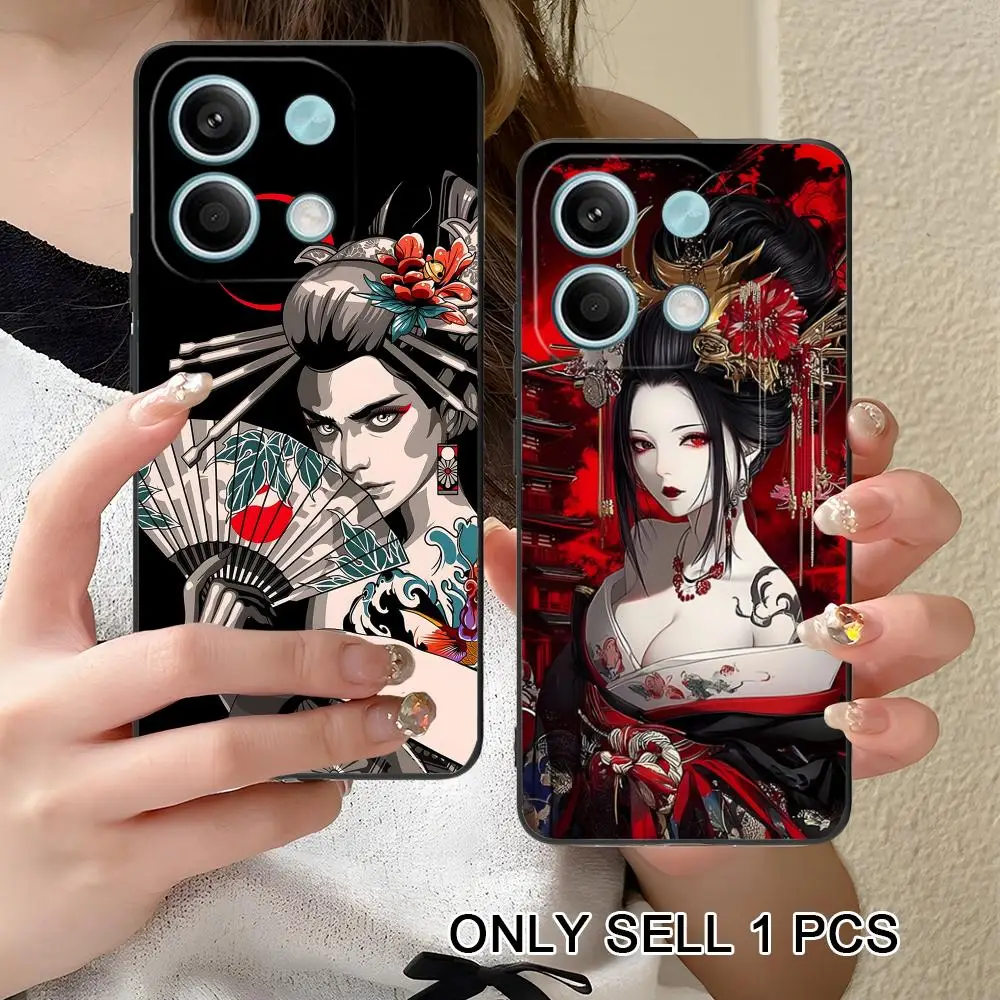 Japan Oiran Phone Case for Xiaomi Redmi Note 15 14 13 12 11 S Pro Plus 4G 5G Soft TPU Shockproof Cover
Japan Oiran Phone Case for Xiaomi Redmi Note 15 14 13 12 11 S Pro Plus 4G 5G Soft TPU Shockproof Cover