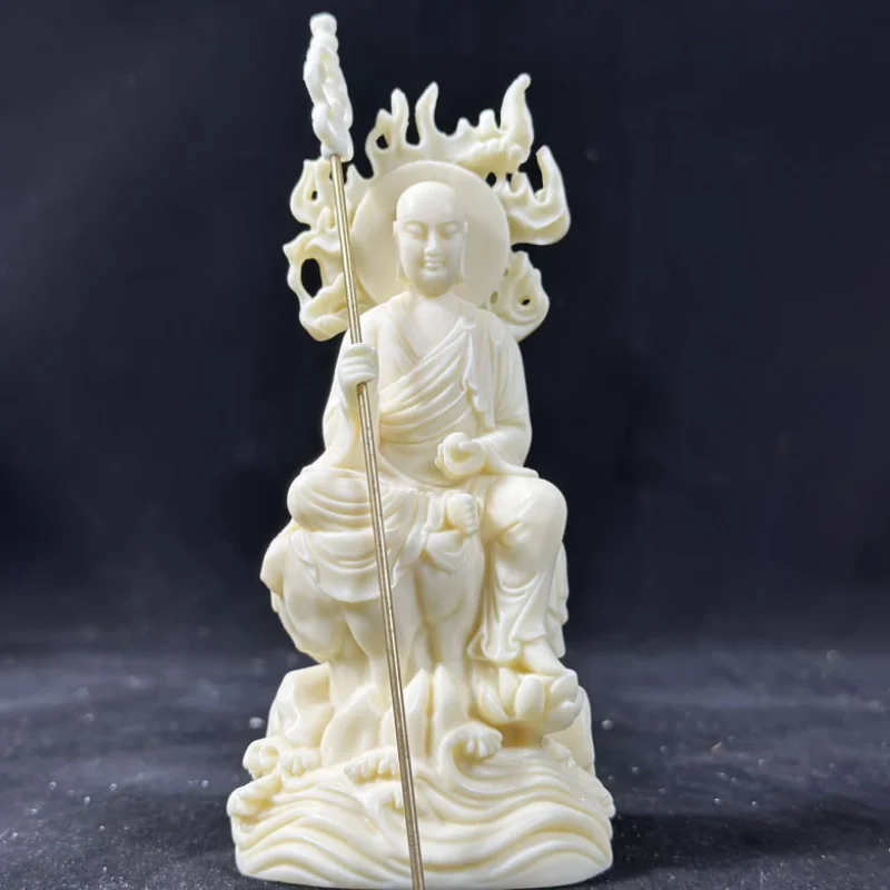 Ivory Nut Carved Flame Gezang Bodhisattva15*7*5cmTea Room Hallway Desktop Crafts Crafts Ornaments
Ivory Nut Carved Flame Gezang Bodhisattva15*7*5cmTea Room Hallway Desktop Crafts Crafts Ornaments