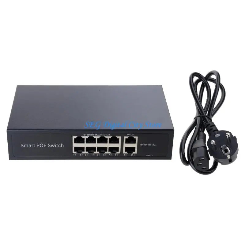 U75B Heavy Duty 8 Port Gigabit Switches 1000Mbps 48V POE Switches Compliant For CCTV System Seamless Camera Connection Solution
U75B Heavy Duty 8 Port Gigabit Switches 1000Mbps 48V POE Switches Compliant For CCTV System Seamless Camera Connection Solution
