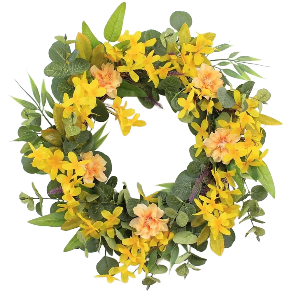 Silk Laurel Wreath with Eucalyptus Leaves for Seasonal Wedding and Indoor Outdoor Wall Decoration Farmhouse Style
Silk Laurel Wreath with Eucalyptus Leaves for Seasonal Wedding and Indoor Outdoor Wall Decoration Farmhouse Style