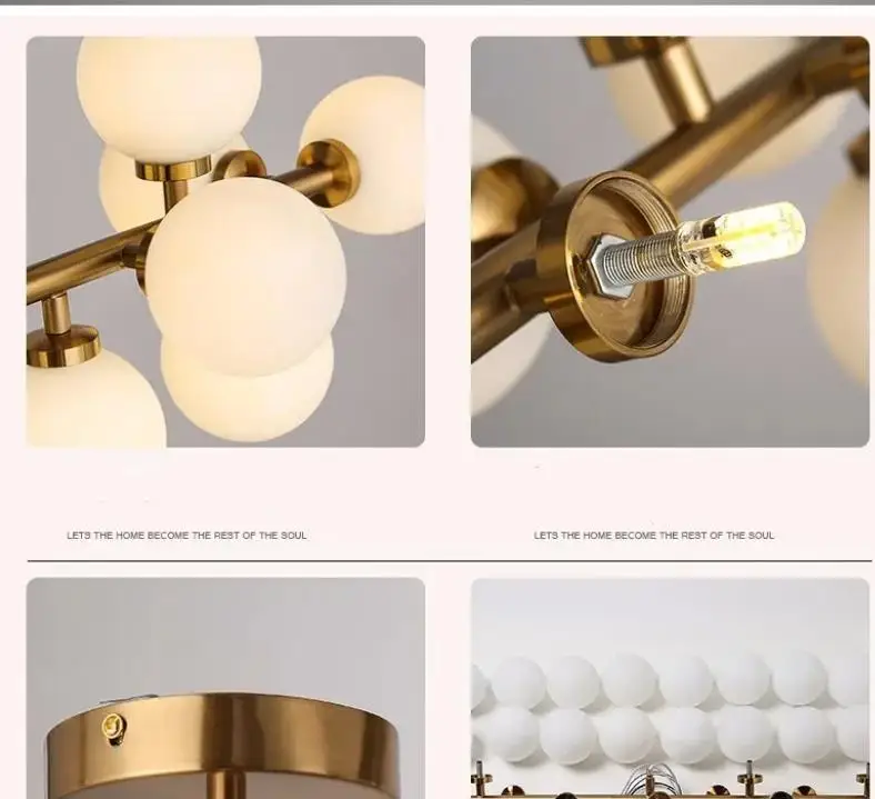 Modern 16 Heads Gold Magic Bean Led Pendant Lights Living Dining Room Led Striplight Glass Pendant Lamp Fixtures
Modern 16 Heads Gold Magic Bean Led Pendant Lights Living Dining Room Led Striplight Glass Pendant Lamp Fixtures