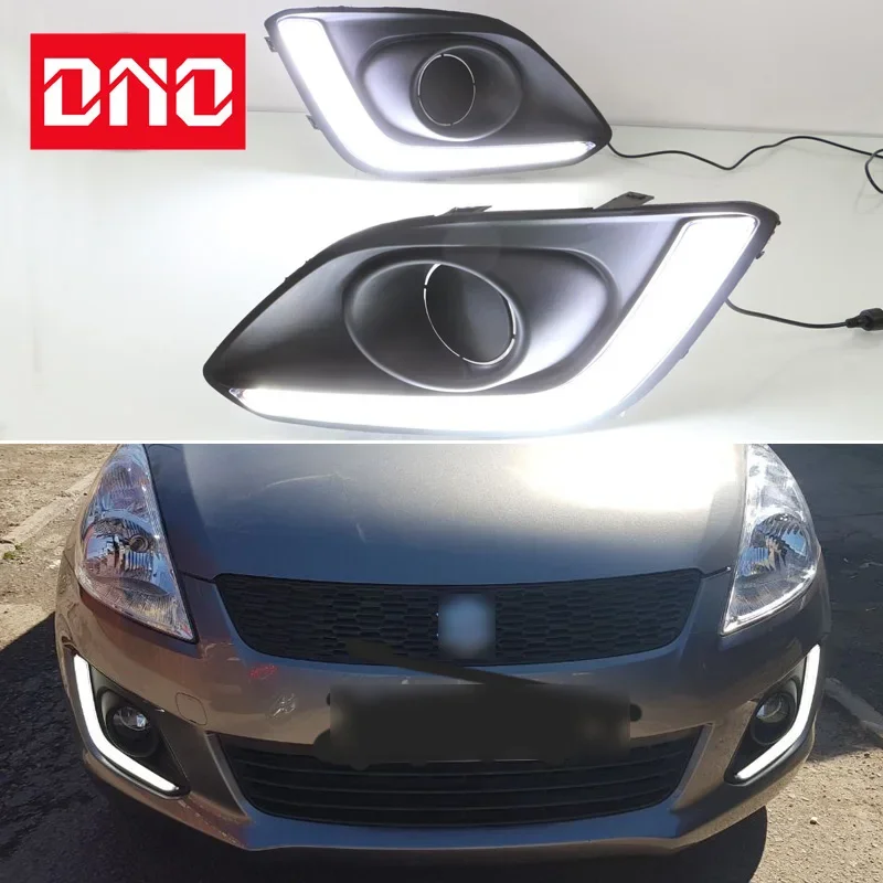 Автомобильные светодиодные DRL 12 В дневные фонари для Suzuki Swift 2014 2015 2016 желтый указатель поворота дневные ходовые фары авто дальние фары
Автомобильные светодиодные DRL 12 В дневные фонари для Suzuki Swift 2014 2015 2016 желтый указатель поворота дневные ходовые фары авто дальние фары