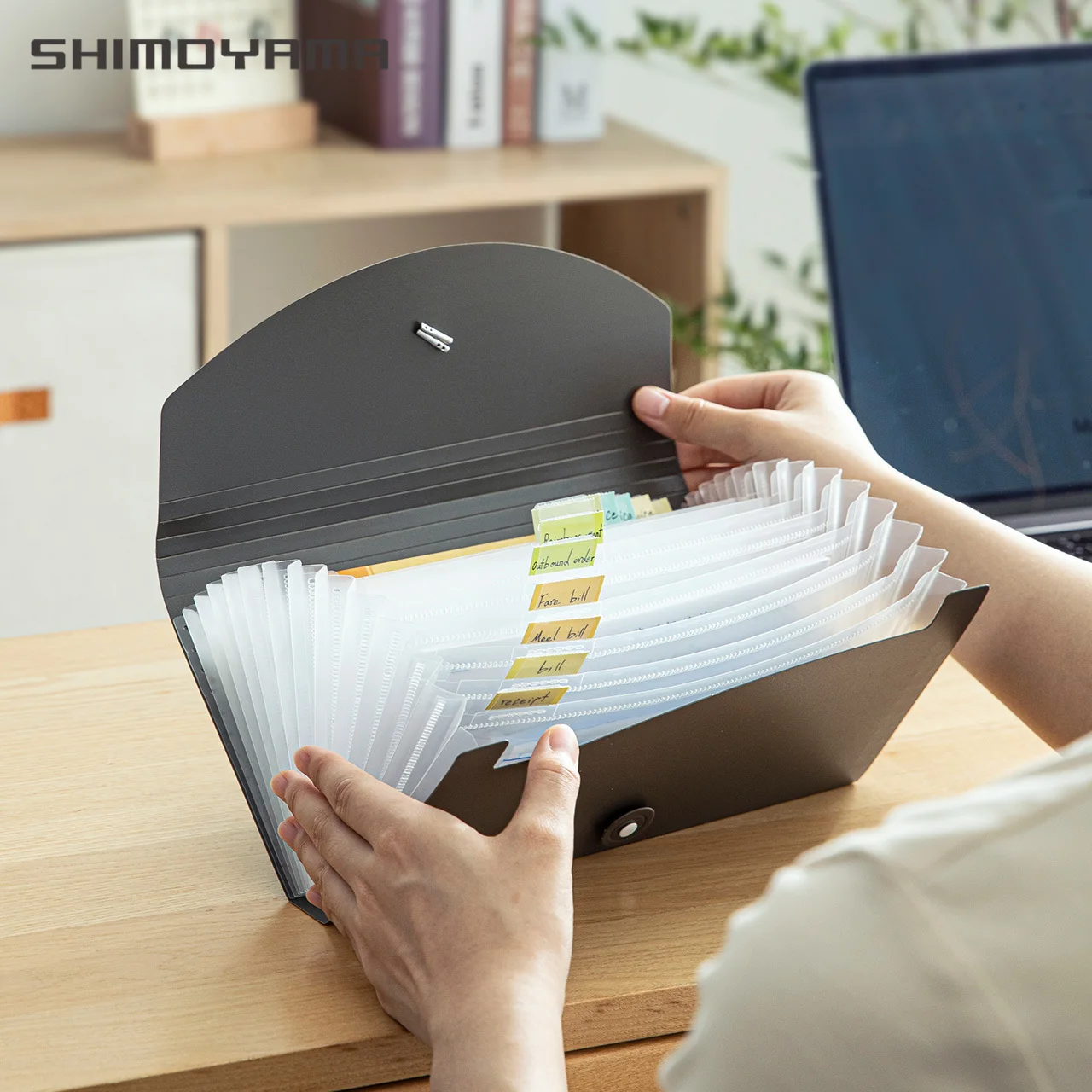 SHIMOYAMA Business Bill File Folder 13 Grids Multi-layer Portable Document Bag Receipt Holder Protector Bag for School Office
SHIMOYAMA Business Bill File Folder 13 Grids Multi-layer Portable Document Bag Receipt Holder Protector Bag for School Office