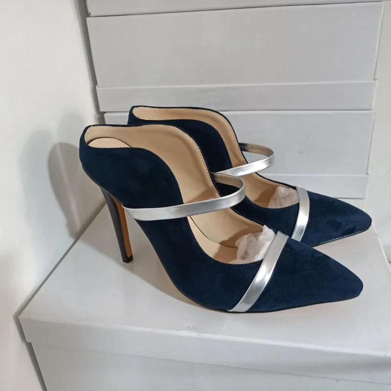 Fashionable women's shoes. About 11cm high heels. Fashion show banquet shoes. Open heel shoes. Pointed toe pumps. SIZE:34-45
Fashionable women's shoes. About 11cm high heels. Fashion show banquet shoes. Open heel shoes. Pointed toe pumps. SIZE:34-45