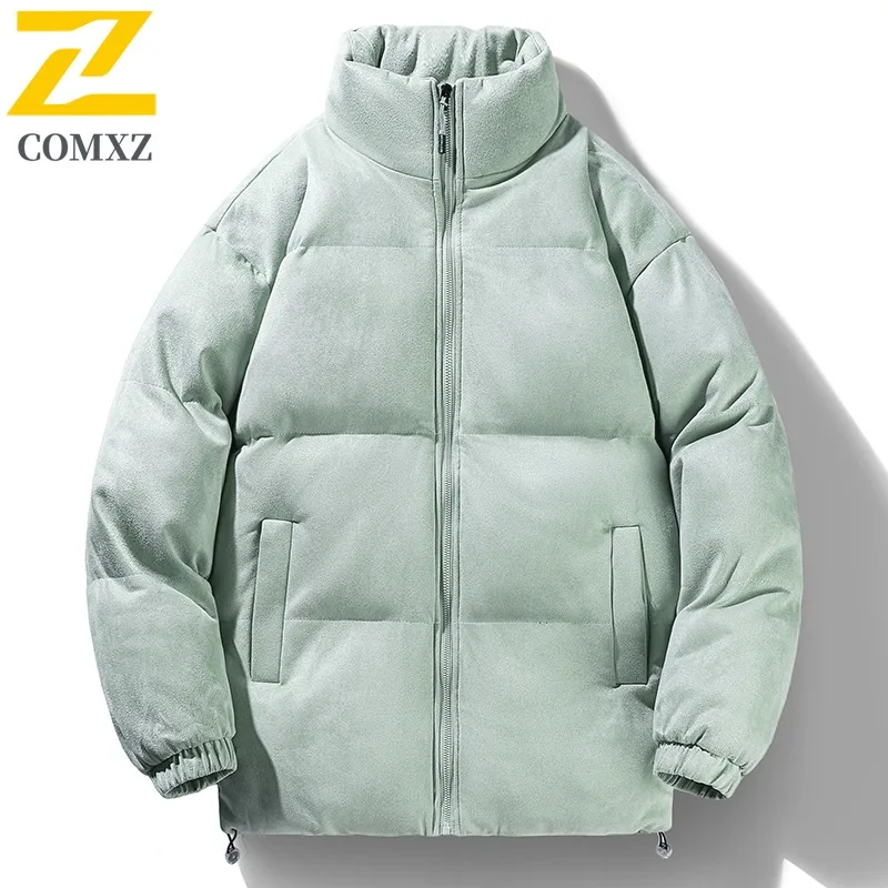 COMXZ хлебная куртка с воротником-стойкой, легкая морозостойкая дорожная стеганая куртка, 2025 г., стильная зимняя стеганая мужская одежда 
COMXZ хлебная куртка с воротником-стойкой, легкая морозостойкая дорожная стеганая куртка, 2025 г., стильная зимняя стеганая мужская одежда