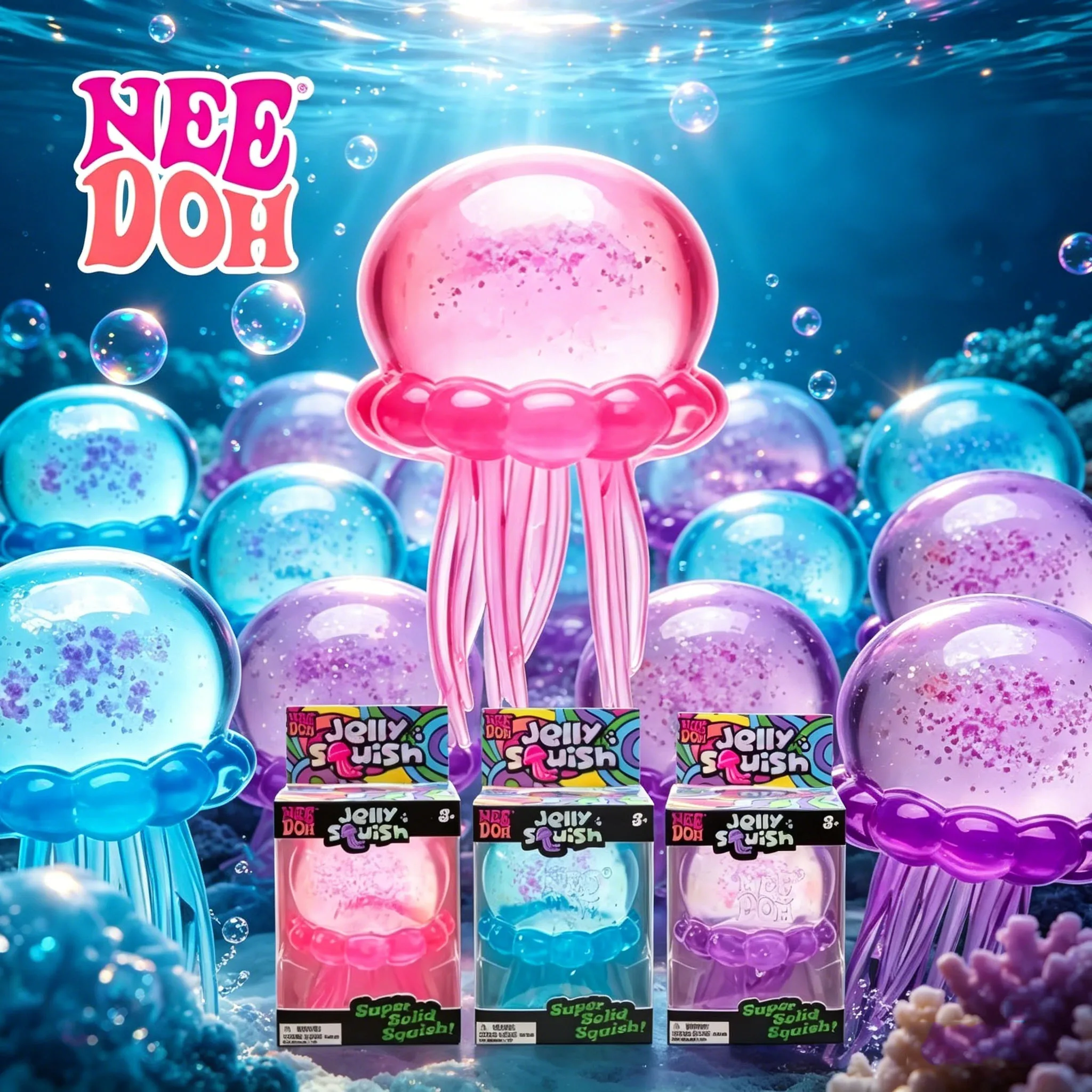 Новинка 2026: Милая игрушка-антистресс Nee Doh Jelly Hops Octopus, водонепроницаемая сенсорная игрушка для игр в воде, отличный подарок для мальчиков и девочек
Новинка 2026: Милая игрушка-антистресс Nee Doh Jelly Hops Octopus, водонепроницаемая сенсорная игрушка для игр в воде, отличный подарок для мальчиков и девочек
