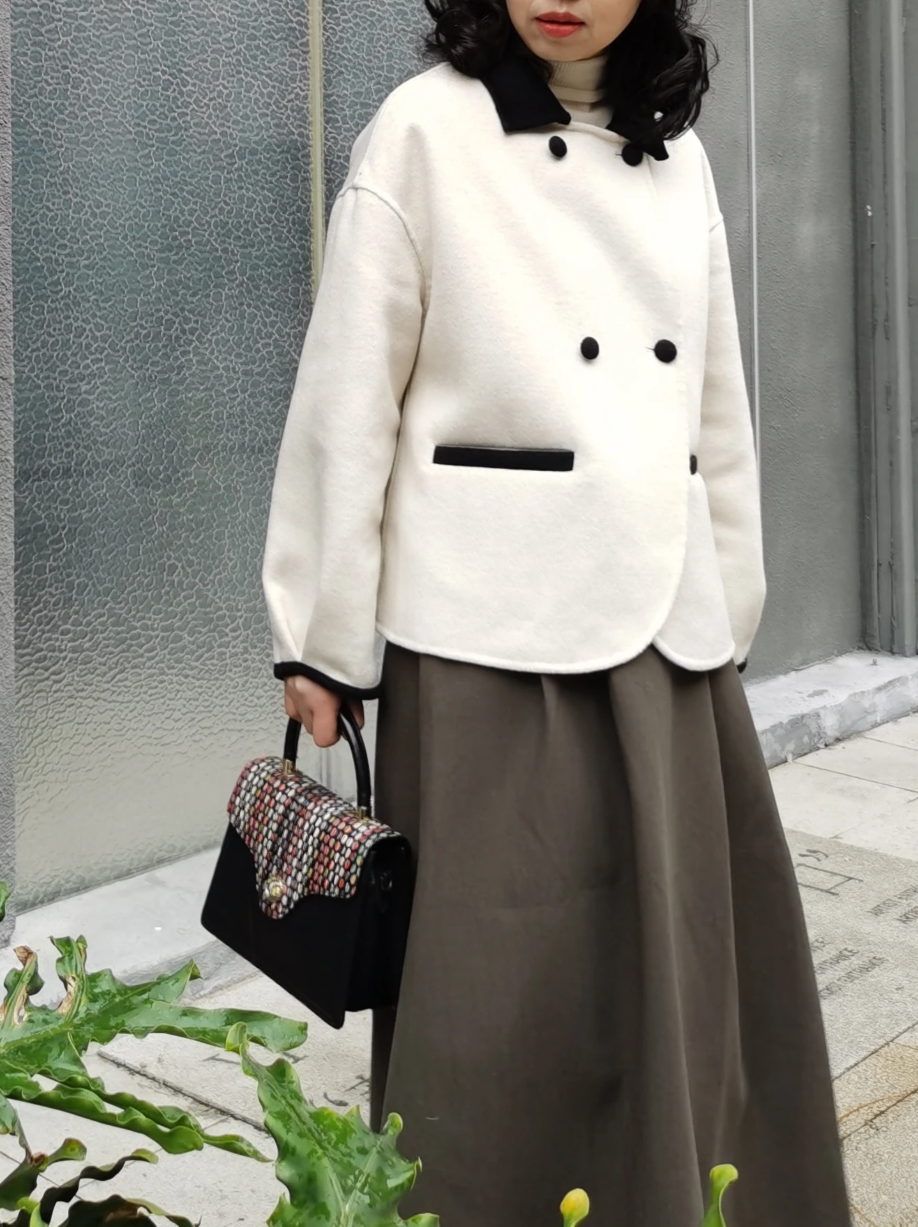 Casual Double-Faced Woolen Coat Collar Loose Fit ort Length Button-Up Pure Color Commute Sle Women's Faion
Casual Double-Faced Woolen Coat Collar Loose Fit ort Length Button-Up Pure Color Commute Sle Women's Faion