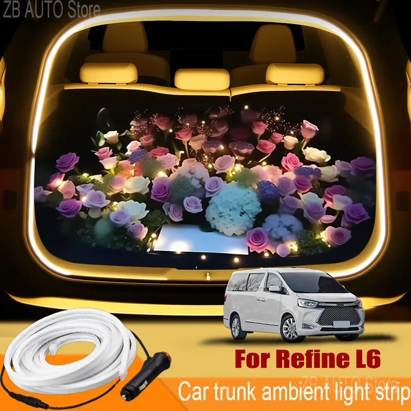 For refine L6 Automobile trunk ambient light automatic sensing car interior lighting with accessories
For refine L6 Automobile trunk ambient light automatic sensing car interior lighting with accessories