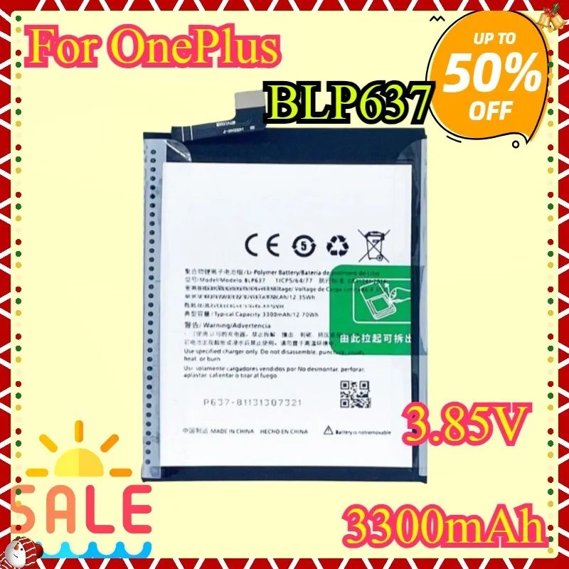NEW Replacement Battery For OnePlus 1 2 3T 5 5T 6 6T 7 7 Pro 7T 7T Pro BLP637 BLP685 BLP699 BLP743 BLP745 Phone Battery
NEW Replacement Battery For OnePlus 1 2 3T 5 5T 6 6T 7 7 Pro 7T 7T Pro BLP637 BLP685 BLP699 BLP743 BLP745 Phone Battery