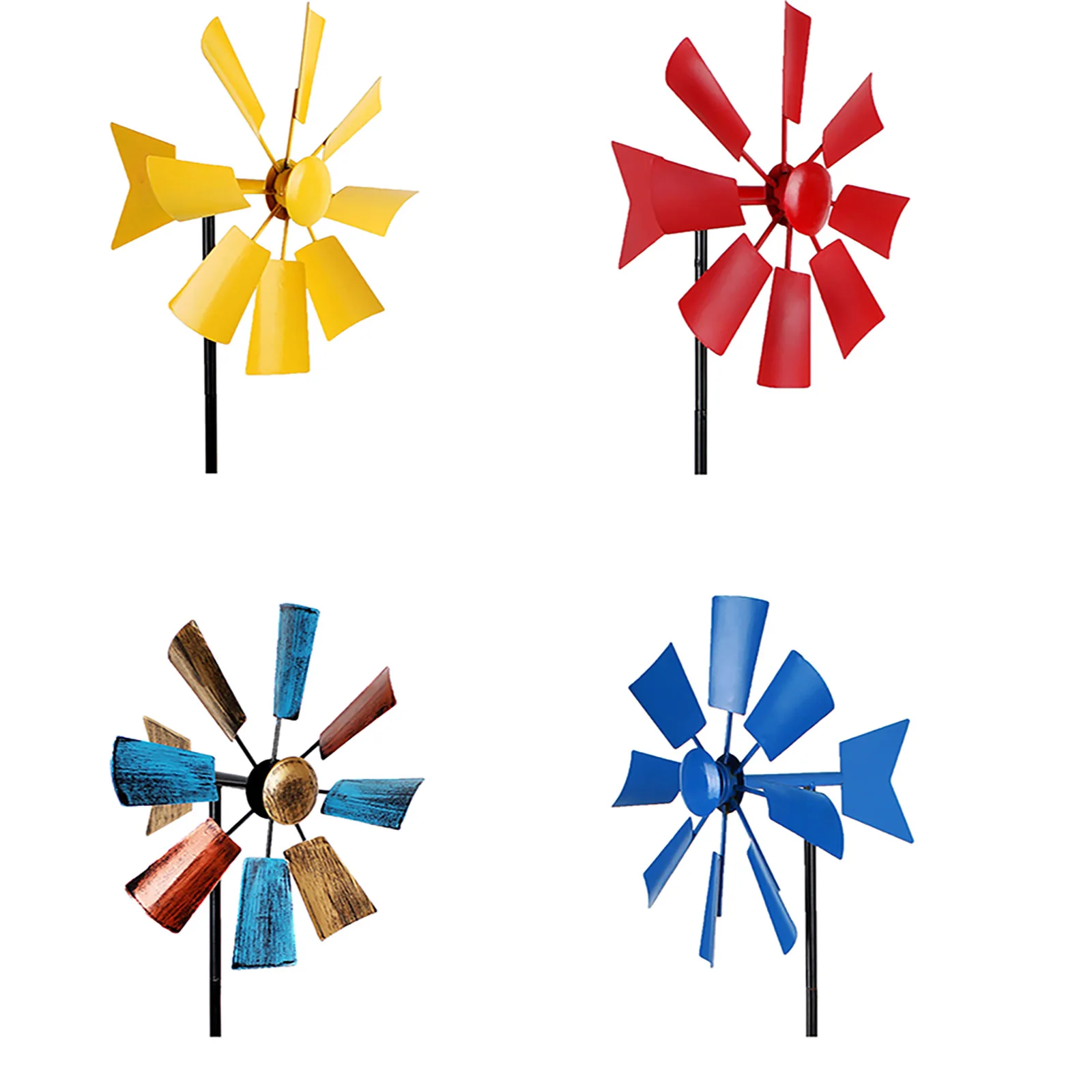 1PCS Creative Metal Rotating Windmill Outdoor Decoration Wrought Iron Windmill Pastoral Decoration Garden Courtyard Arrangement
1PCS Creative Metal Rotating Windmill Outdoor Decoration Wrought Iron Windmill Pastoral Decoration Garden Courtyard Arrangement