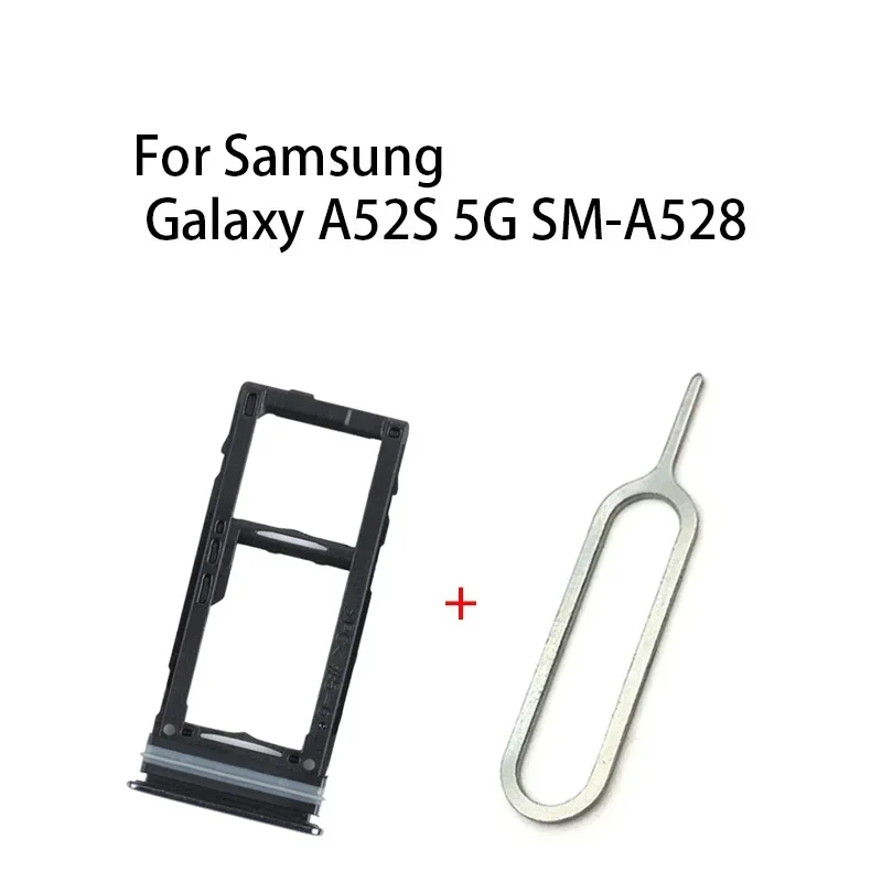 GEFENSI Daul SIM Card Tray / Micro SD Card Tray For Samsung Galaxy A52S 5G SM-A528
GEFENSI Daul SIM Card Tray / Micro SD Card Tray For Samsung Galaxy A52S 5G SM-A528