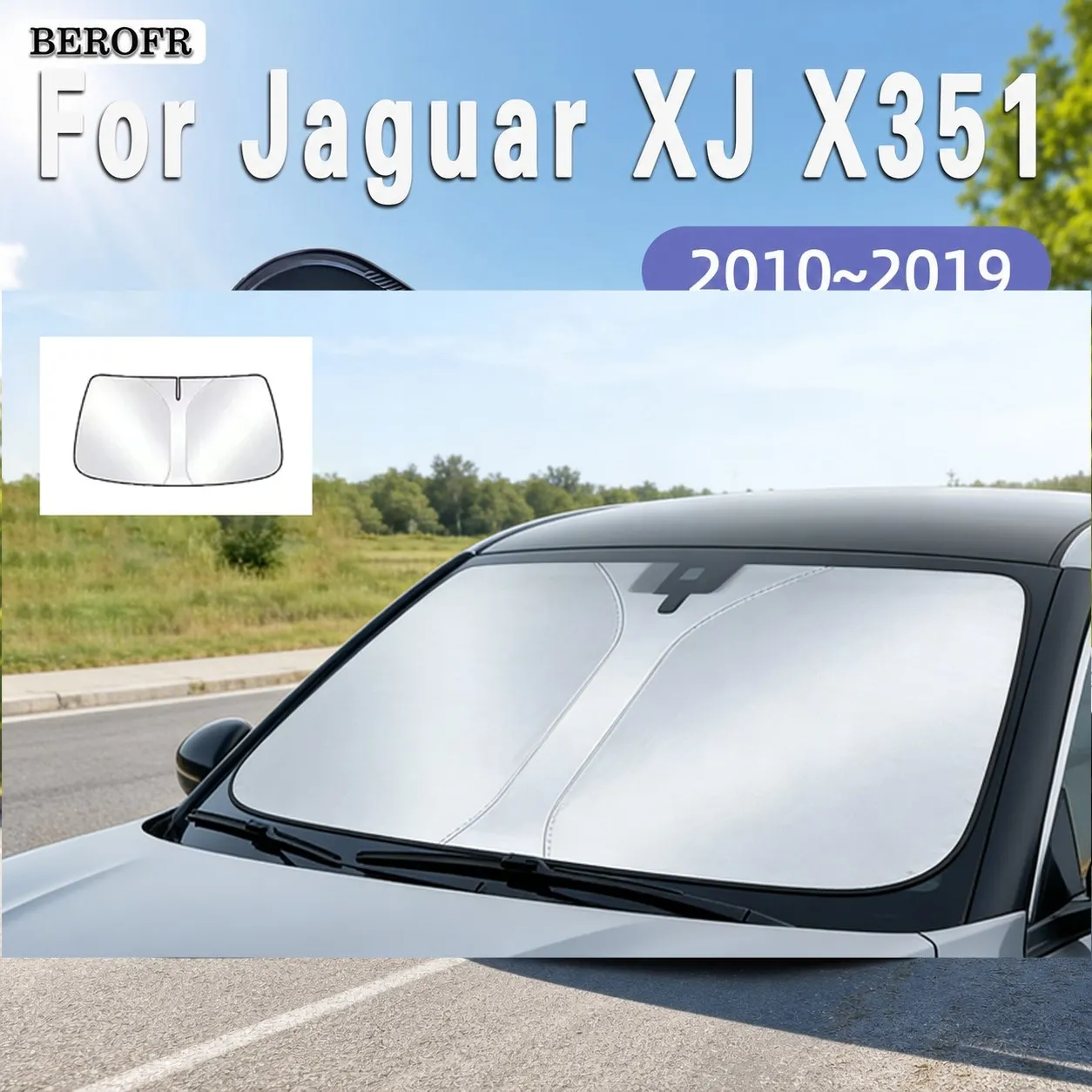 For Jaguar XJ X351 2010~2019 2011 2013 2015 Car Sun Visor Front Windshield Sunshade Heat Insulation Summer Cooling Accessories
For Jaguar XJ X351 2010~2019 2011 2013 2015 Car Sun Visor Front Windshield Sunshade Heat Insulation Summer Cooling Accessories