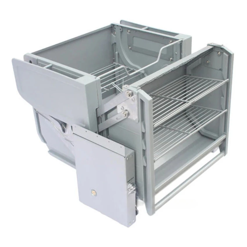 Kitchen Top Cabinet Lifting Basket Fridge Double Layer Large Capacity Seasoning Pull Basket Cabinet 4-Gear Double Buffer Damping
Kitchen Top Cabinet Lifting Basket Fridge Double Layer Large Capacity Seasoning Pull Basket Cabinet 4-Gear Double Buffer Damping
