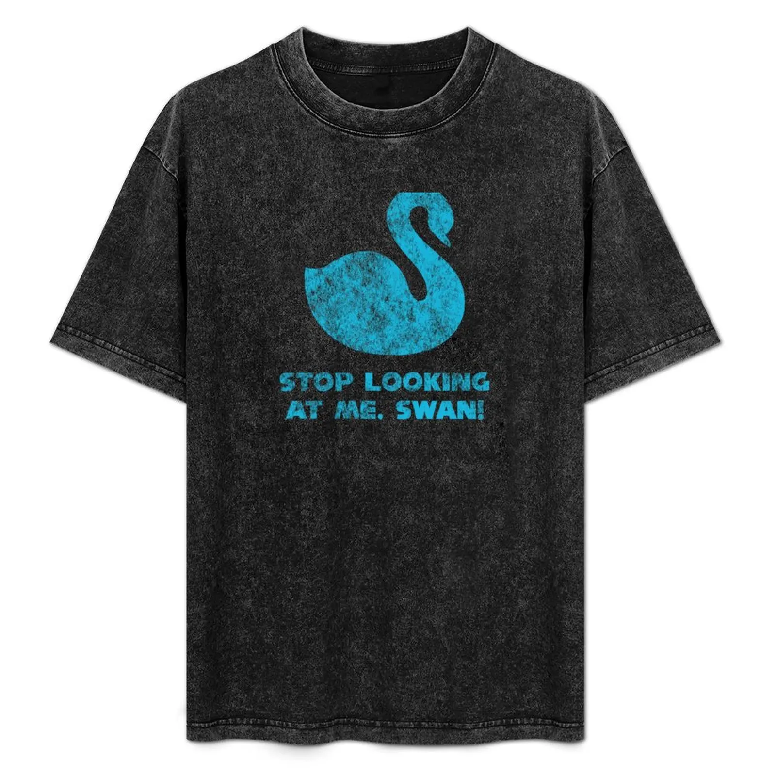 Stop Looking At Me, Swan! | Billy Madison Distressed Swan Design T-Shirt Large Size Casual Short Sleeve Top
Stop Looking At Me, Swan! | Billy Madison Distressed Swan Design T-Shirt Large Size Casual Short Sleeve Top