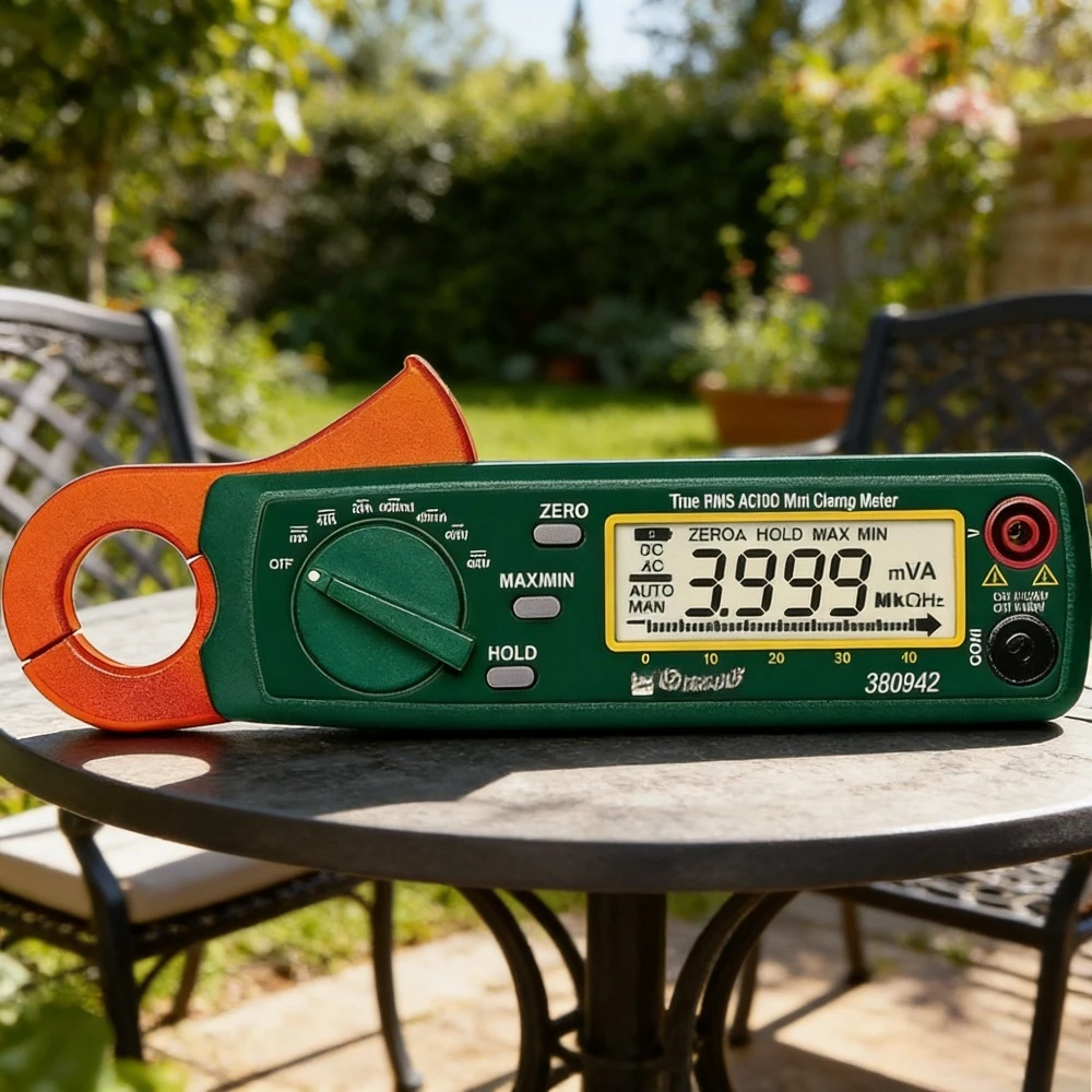 Измеритель тока и напряжения True RMS 30A AC/DC Mini Clamp Meter (модель 380942) для садовой мебели
Измеритель тока и напряжения True RMS 30A AC/DC Mini Clamp Meter (модель 380942) для садовой мебели