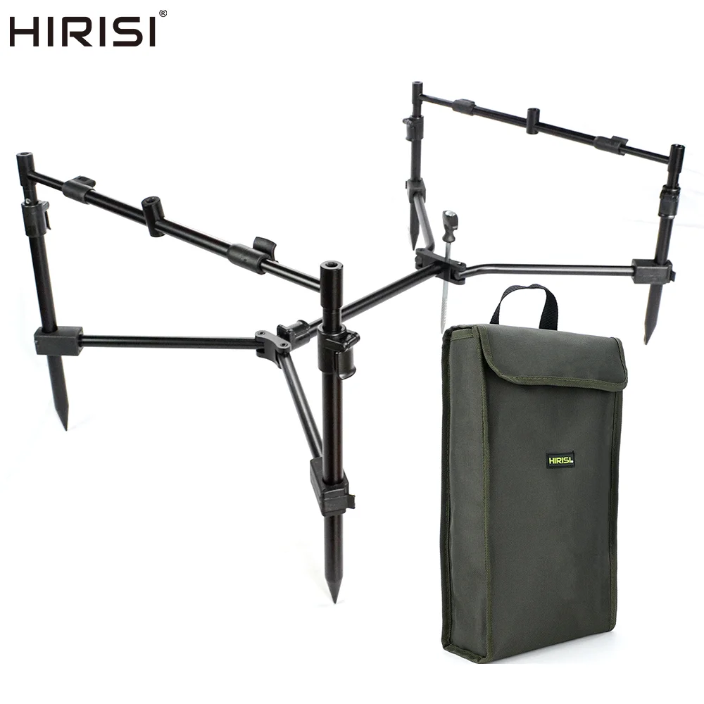 Hirisi Carp Fishing Rod Pod Set, for 3 Fishing Rods, Bank Sticks, Rod Holder Support 4093 Fishing Accessories
Hirisi Carp Fishing Rod Pod Set, for 3 Fishing Rods, Bank Sticks, Rod Holder Support 4093 Fishing Accessories