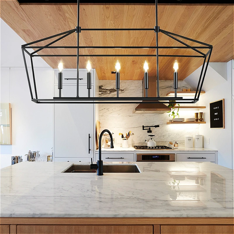 American Vintage Design LED Pendant Light Candles Metal Chandeliers Home Decoration for Counter Island Bar Hanging Lamps Fixture
American Vintage Design LED Pendant Light Candles Metal Chandeliers Home Decoration for Counter Island Bar Hanging Lamps Fixture