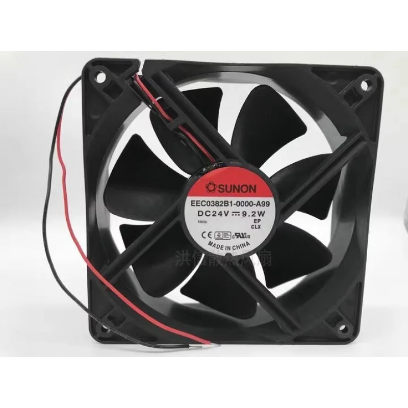 S+ SUNON EEC0382B1-0000-A99 12038 DC24V 9.2W 2-Wire Inverter Cooling Fan
S+ SUNON EEC0382B1-0000-A99 12038 DC24V 9.2W 2-Wire Inverter Cooling Fan