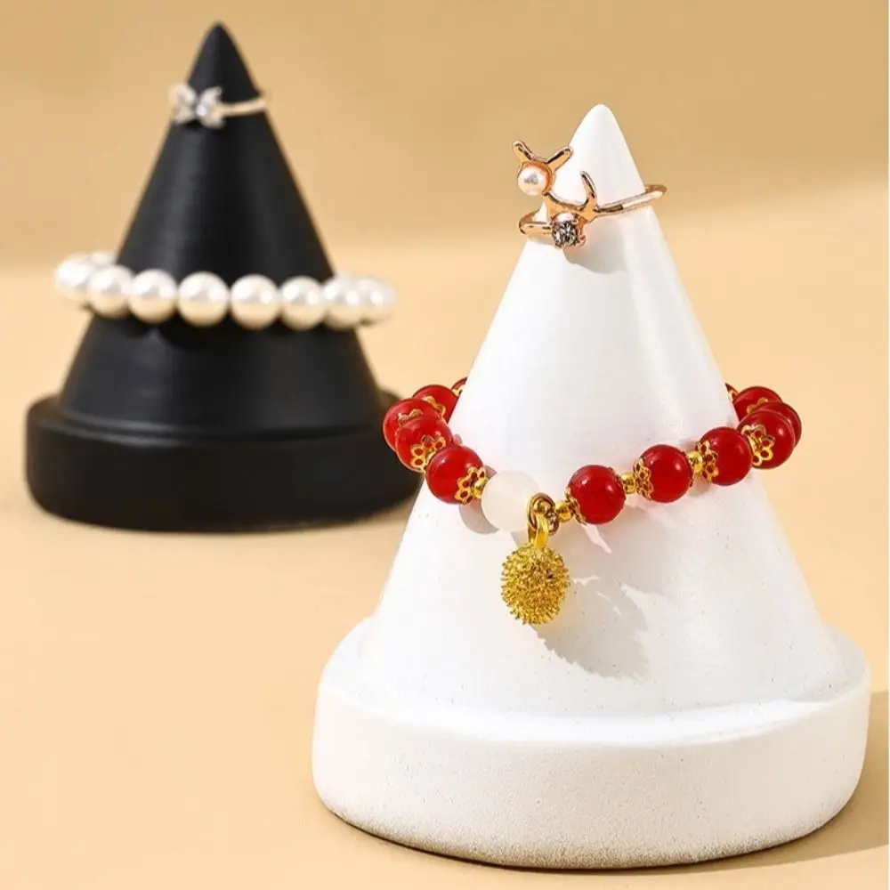 Creative Bracelet Display Stand Jewelry Props Cone Shape Bangle Storage Rack Resin Modern Style Watch Display Holder Ring
Creative Bracelet Display Stand Jewelry Props Cone Shape Bangle Storage Rack Resin Modern Style Watch Display Holder Ring