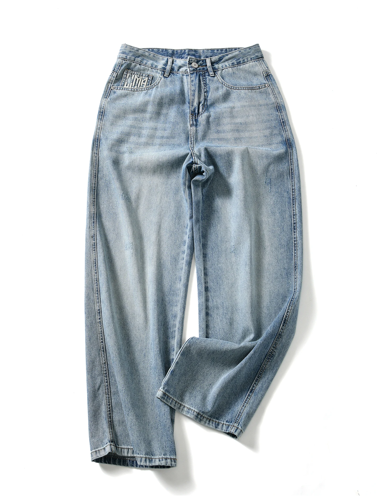 Men's Fashion Casual Loose Straight Leg Jeans Spring Season Company Single Commute Versatile Comfortable Cotton Polyester Blend
Men's Fashion Casual Loose Straight Leg Jeans Spring Season Company Single Commute Versatile Comfortable Cotton Polyester Blend